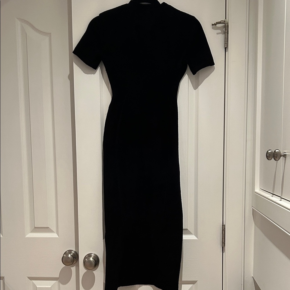 Fendi x Skims Black Velvet Dress - Picture 9 of 16